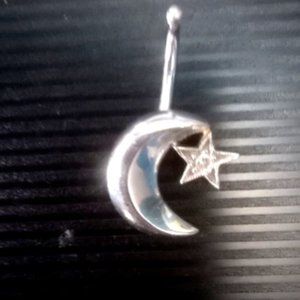 Belly Bella 18 Carat White Gold with Diamond Navel Ring